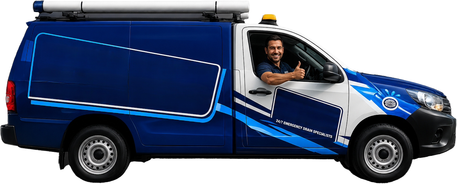 Bankstown Blocked Drains service van
